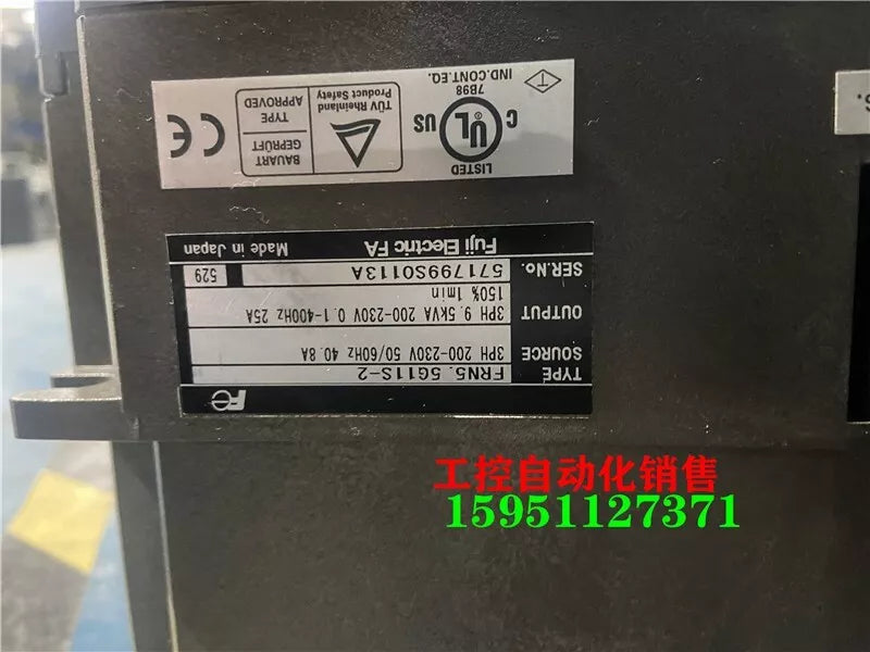 1PC USED Frequency converter FRN5.5G11S-2