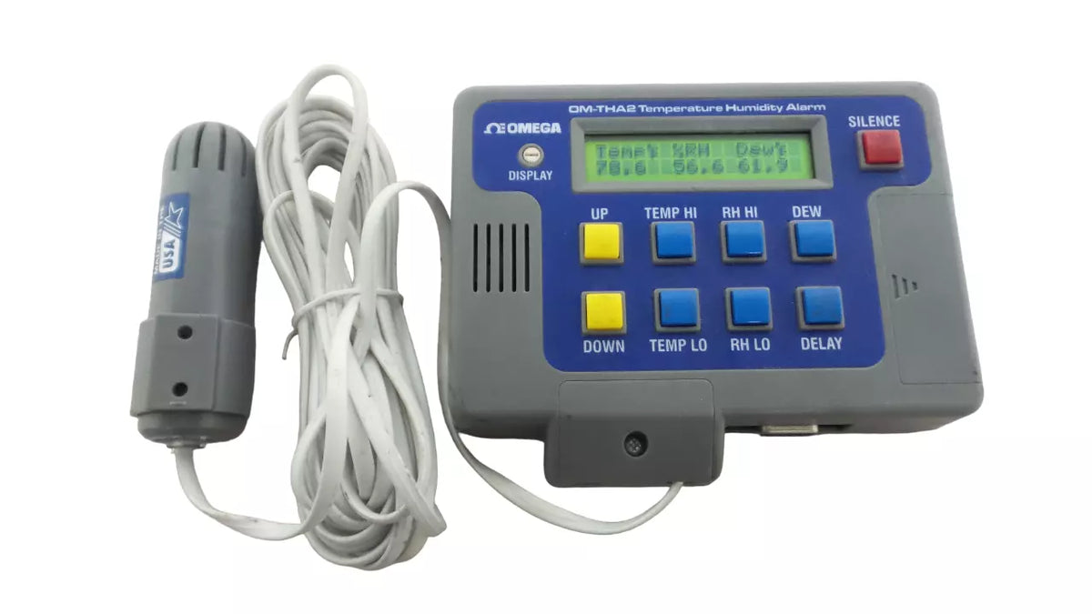 Omega THA2 Temperature Humidity Alarm Monitor
