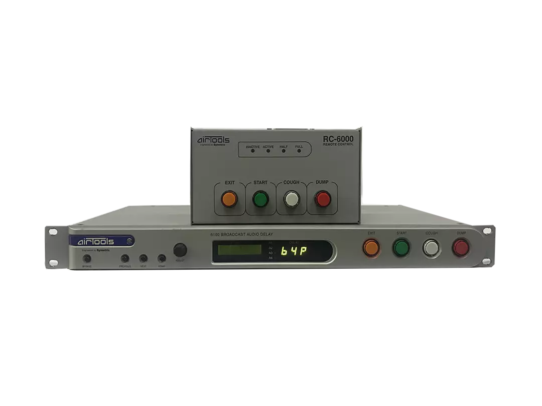 Symetrix Airtools 6100 Broadcast Audio Delay with Panel