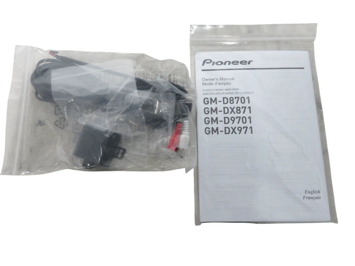 Pioneer GM-DX871 Class D Mono Amplifier 1600w - Free shipping