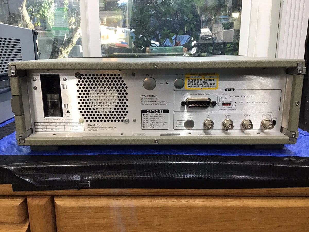 HP Agilent 5352B Microwave Frequency Counter 10 MHz - 43 GHz Calibrated