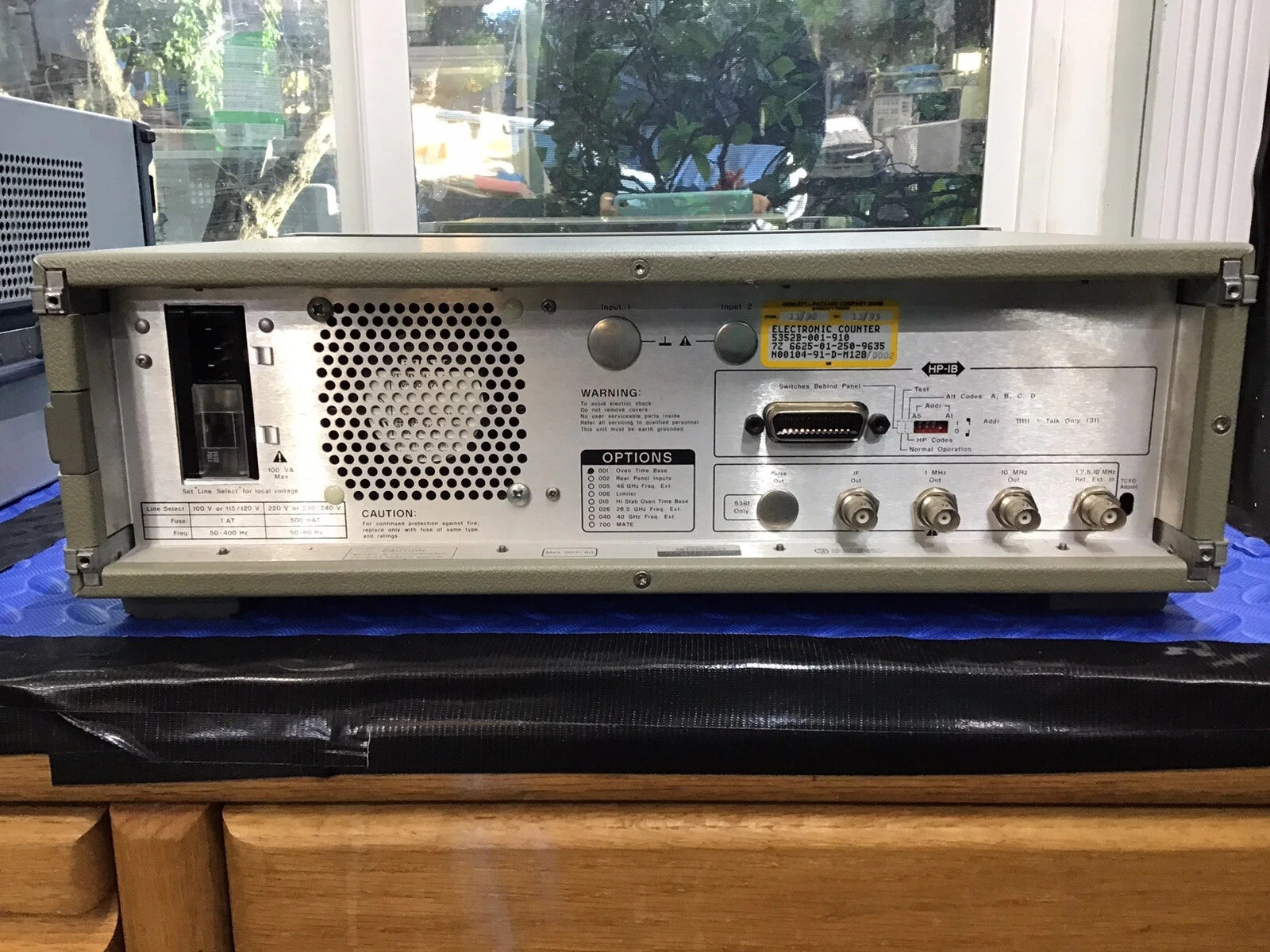 HP Agilent 5352B Microwave Frequency Counter 10 MHz - 43 GHz Calibrated