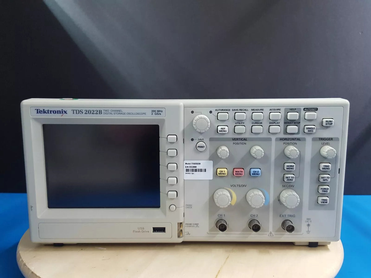 Tektronix TDS2022B Two Channel Digital Oscilloscope 200MHz 2CH