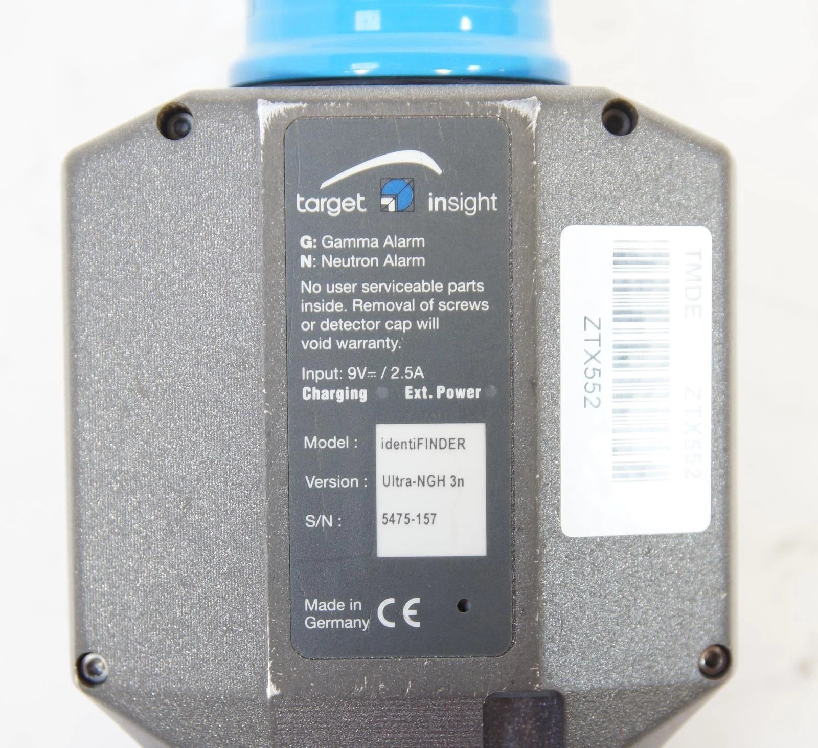 Thermo identiFINDER Ultra-NGH 3n Radiation Detector / Gamma Spectrometer
