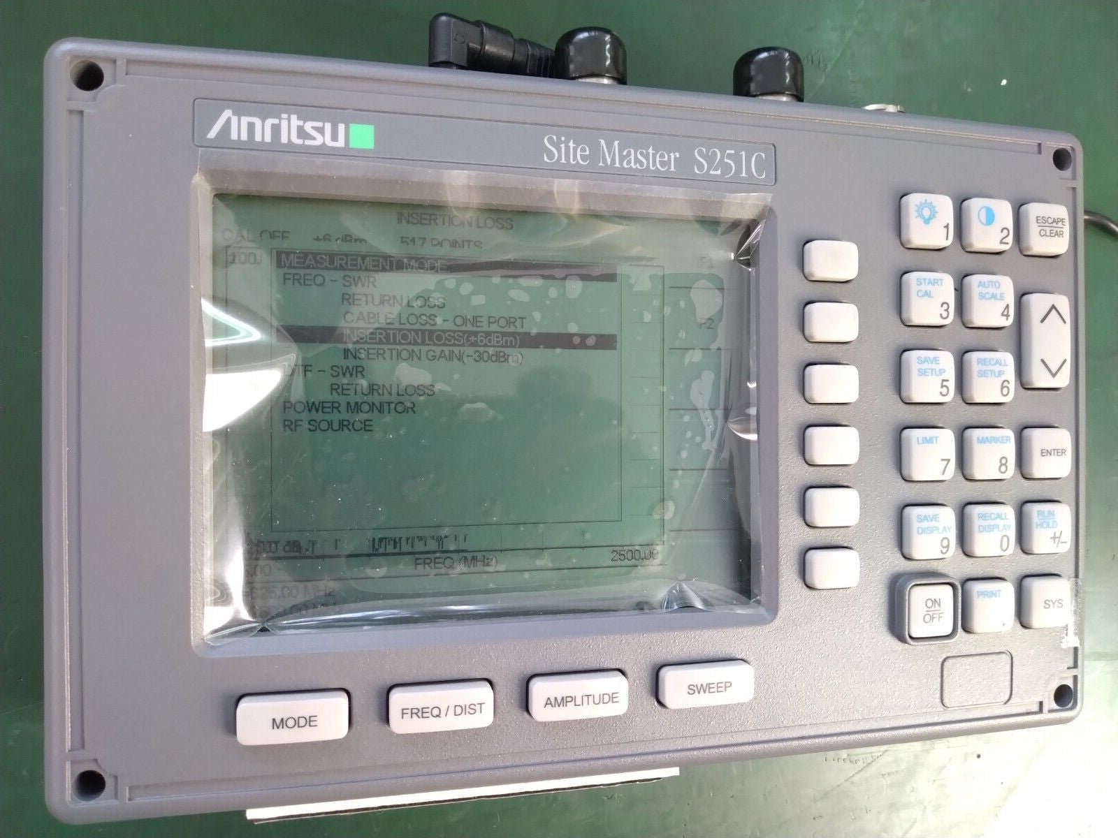 Anritsu Site Master S251C Cable & Antenna Analyzer w/ hand bag, ACV adapter - XG eqpt