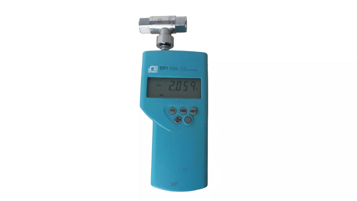 OMEGA DPI 705 Digital Pressure Indicator - Reliable Pressure Measurement Tool