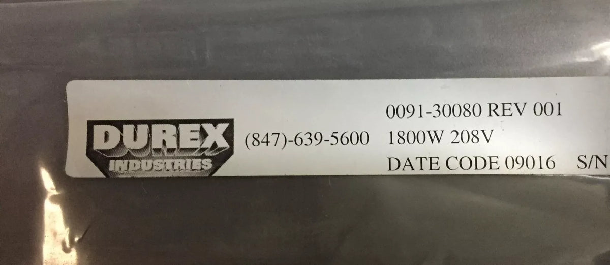 Durex Industries/Solyndra 0091-30080 ILDS Metal Effusion Electric Source Heater
