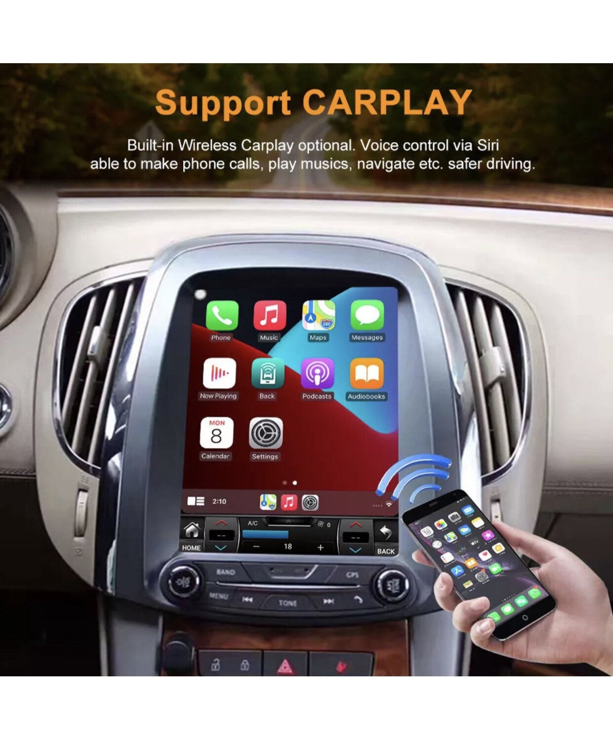 Buick Lacrosse 2009-2012 Android 14 Car Radio 32GB