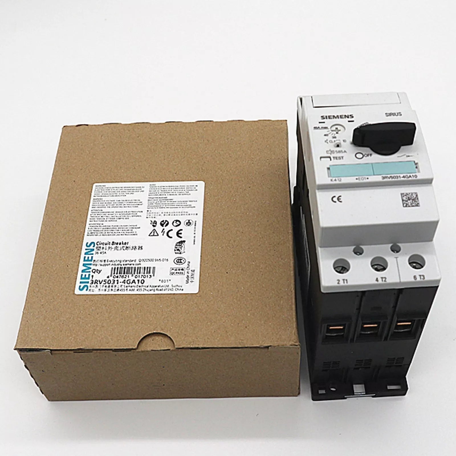 SIEMENS 3RV5031-4GA10 Circuit Breaker for Expedited Shipping