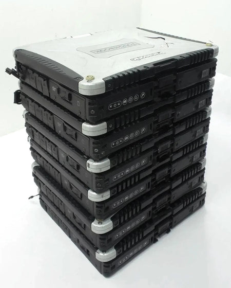 Lot 6 Panasonic Toughbook CF-19 (MK6) Core i5-3320U 2.6GHz 4GB No HDD