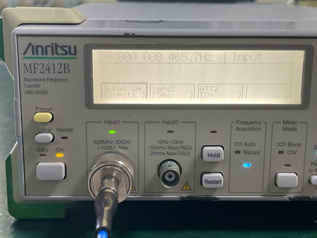 Anritsu MF2412B 10 Hz to 20 GHz Microwave Frequency Counter _7708 - XG eqpt