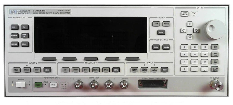 HP Agilent 83623B Synthesized Signal Generator 10MHz to 20GHz