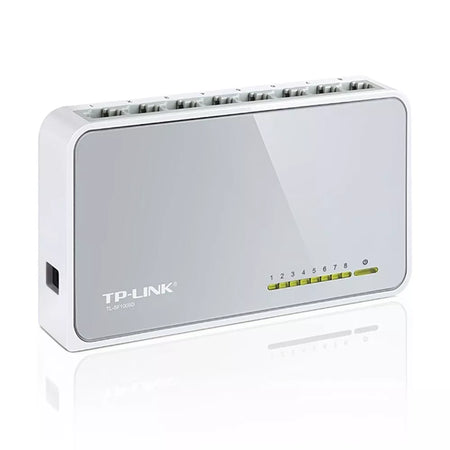 TP-LINK TL-SF1008D 8-Port 10/100 Mbps Desktop Fast Ethernet Wired Network Switch