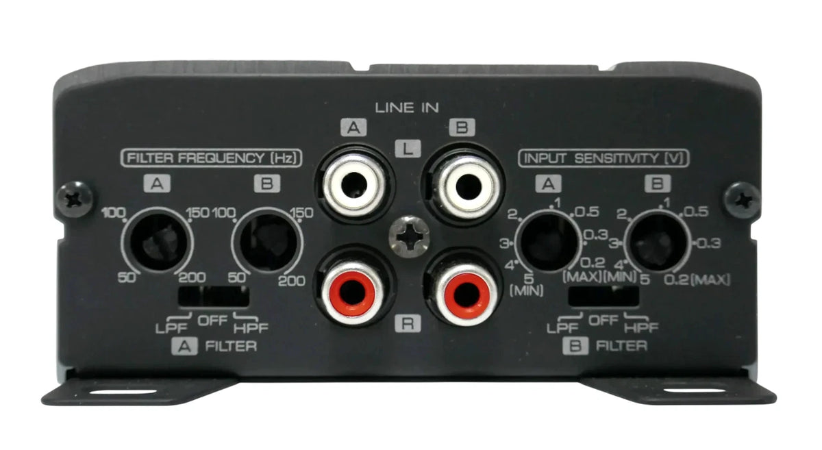 Kenwood KAC M1814 Marine/Motorsports 4 Channel Compact Amplifier, 400W