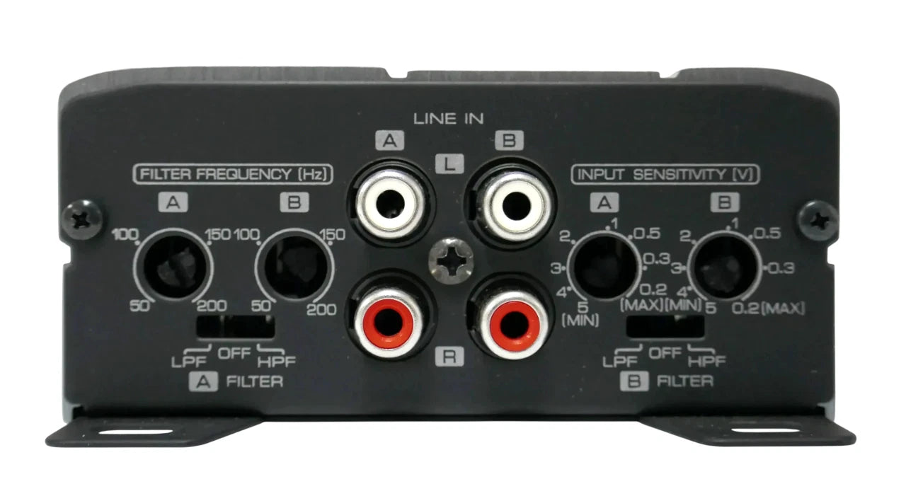 Kenwood KAC M1814 Marine/Motorsports 4 Channel Compact Amplifier, 400W