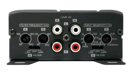 Kenwood KAC M1814 Marine/Motorsports 4 Channel Compact Amplifier, 400W