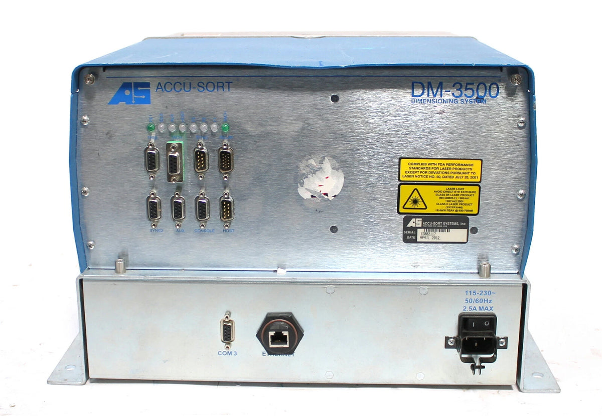 ACCU-Sort DM-3500 Compact Overhead Dimensioning System