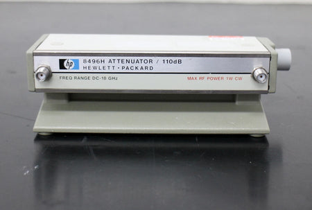 HP 8496H DC-18GHz 110dB 10dB Step Programable Attenuator