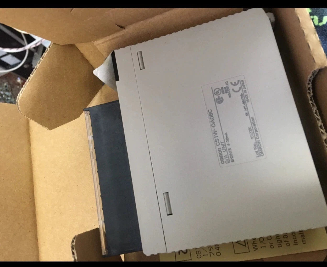 CS1W-DA08C-IAP Analog I/O Module for Industrial Automation