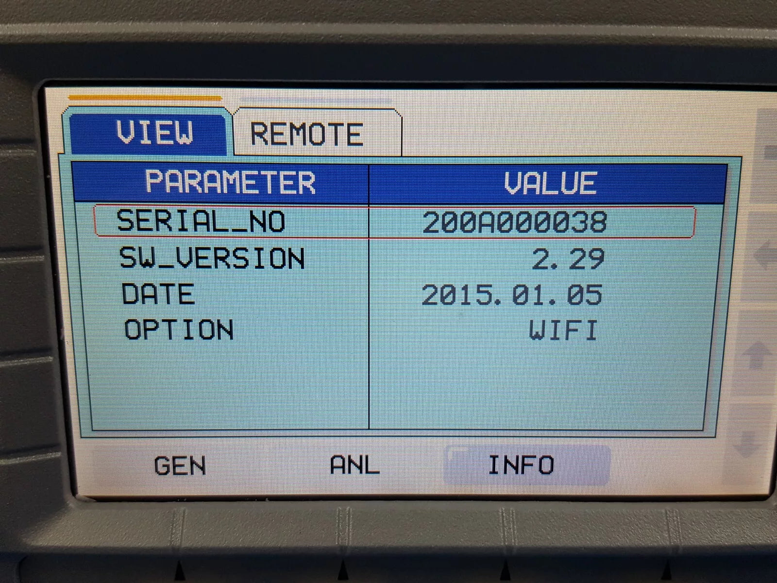 Tescom MTP200A Wi-Fi Manufacturing Tester with Optional S200-10 (0038)
