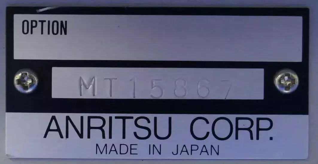 Anritsu MS2670A Spectrum Analyzer 100Hz-1.8GHz