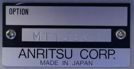 Anritsu MS2670A Spectrum Analyzer 100Hz-1.8GHz