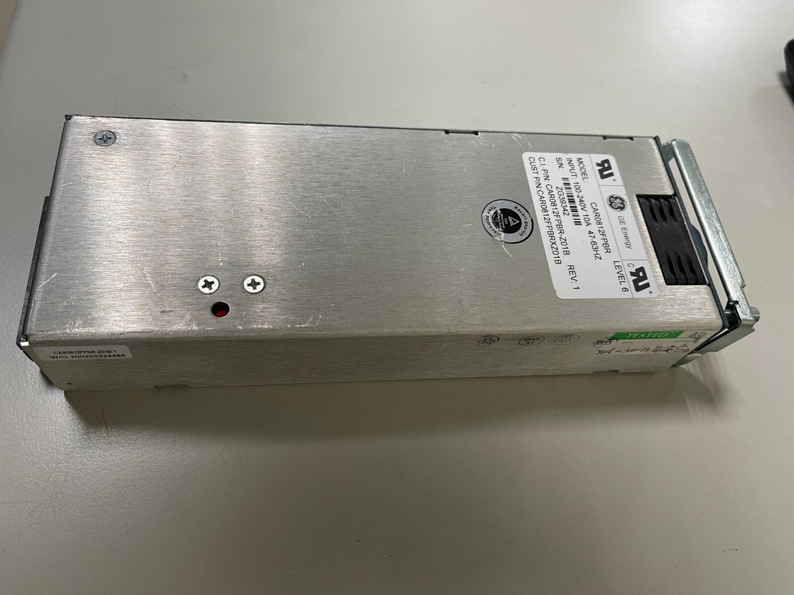 GE Energy car0812fpbr-z01b , HP/ Agilent 4294A power supply assembly - XG eqpt