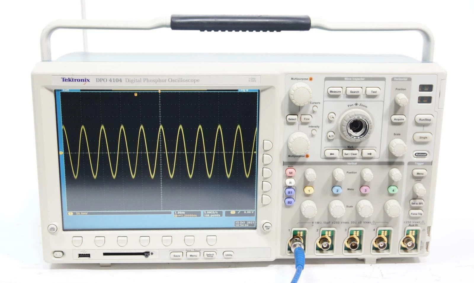 Tektronix DPO 4104 1GHz, 4 Channel, 5GS/s Digital Phosphor Oscilloscope