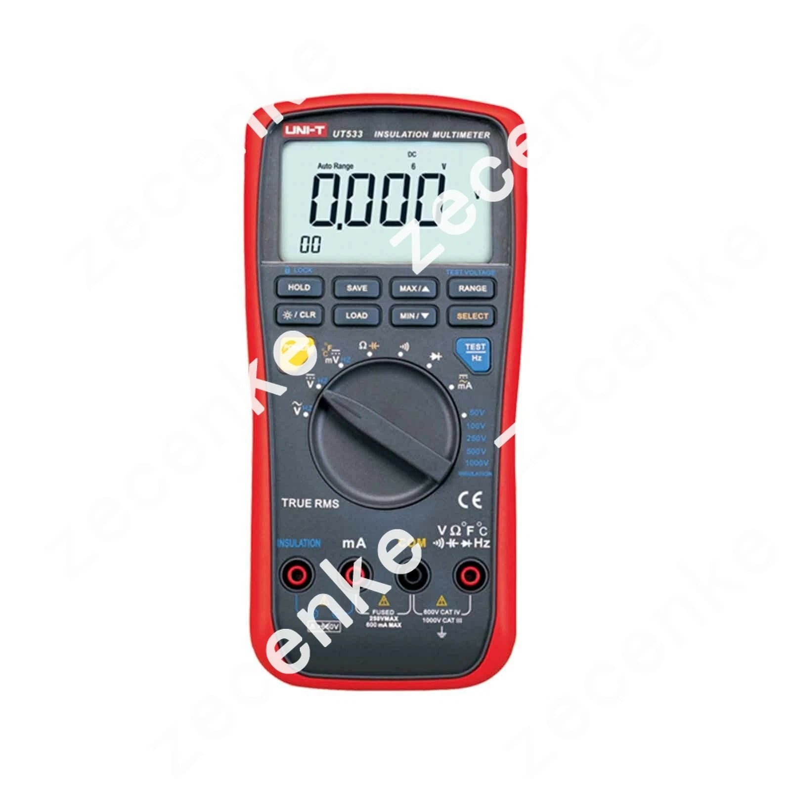 UNI-T UT533 AC/DC Digital Insulation Resistance Megohmmeter Multimeter Tester