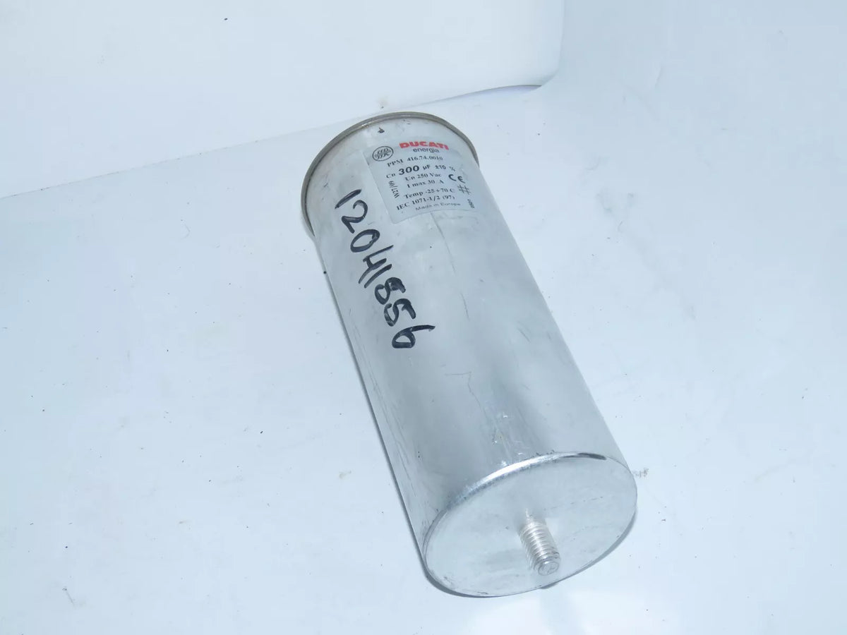 Ducati Energia 416.74.0010 Capacitor 300uF 10% PPM Polypropylene Capacitor