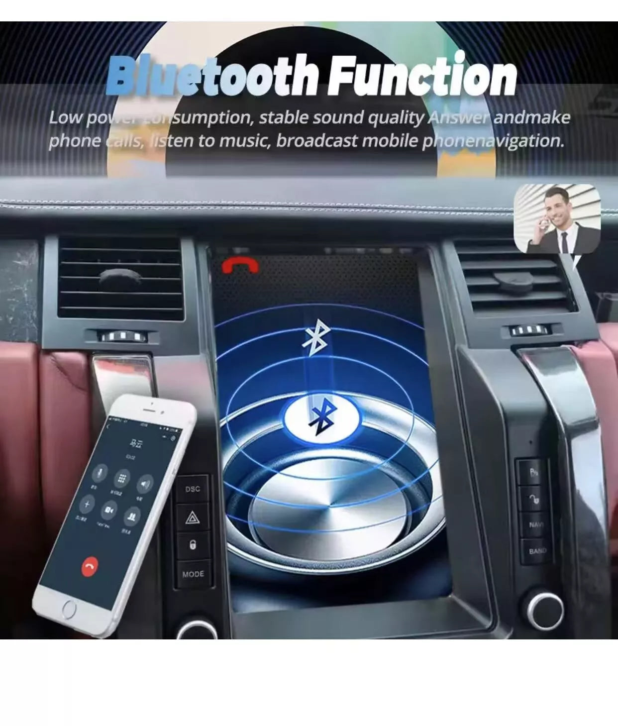 Android Car Radio for Land Rover Range Rover Sport L320 2005-2009 GPS Navigation