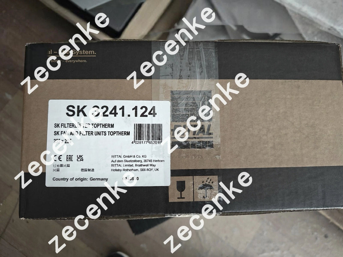 Rittal SK3241.124 Fan and Filter Unit, 24VDC, 255mm x 255mm, Opened