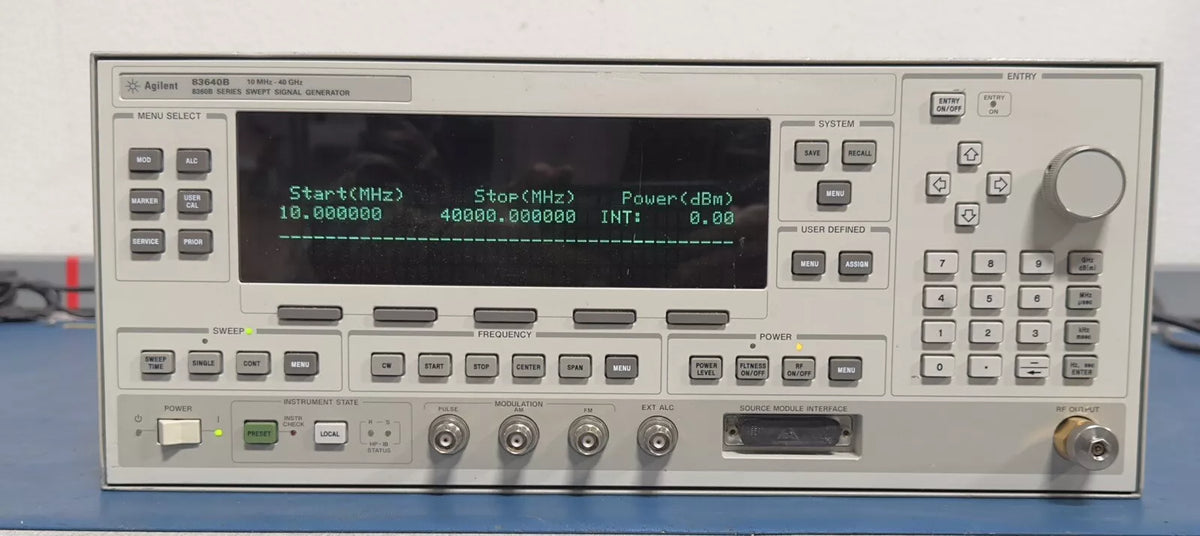 Agilent 83640B 10MHz-40GHz Synthesized Sweep Signal Generator 001/008