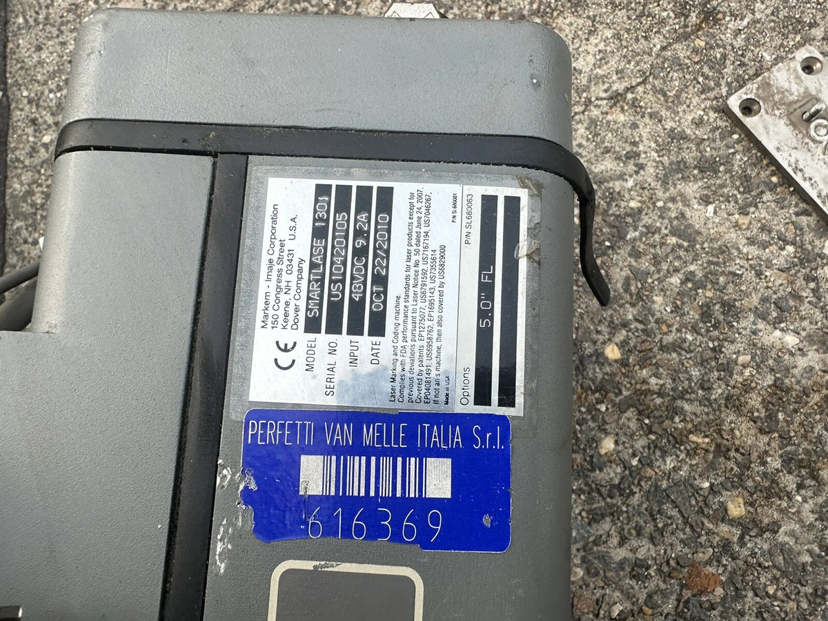 Markem Imaje Dover Corporation Smartlase130i SL130i Product