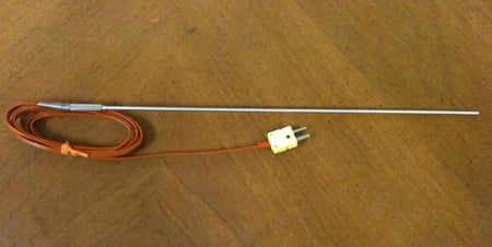 Omega TJ96-CAXL-18G-12-SMPW-M Thermocouple Transition Joint Probe with SS Braid