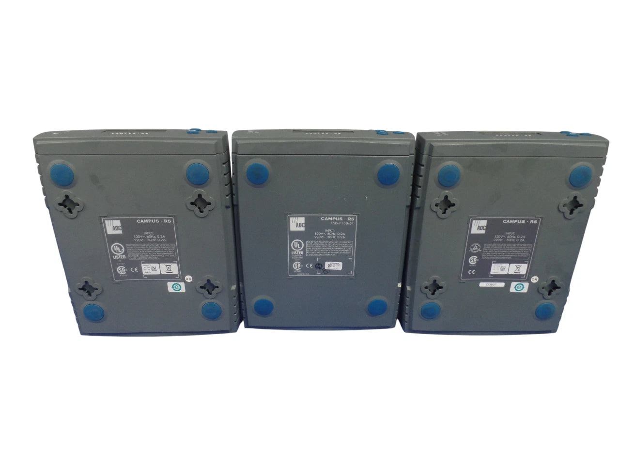 Lot of 3 ADC CAMPUS RS DESKTOP DSL MODEM TEL. EQUIP - Free Shipping