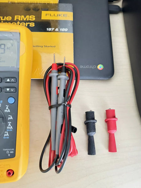 Fluke 187 True RMS Multi Meter with Leads & Calibration Certificate