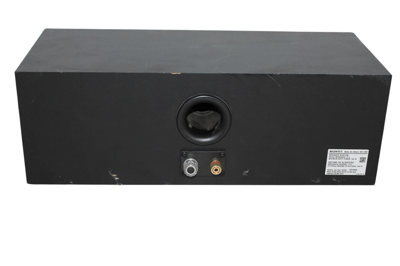 Sony SS-CS8 Speaker System Center Channel Speaker -Black - Free Shipping