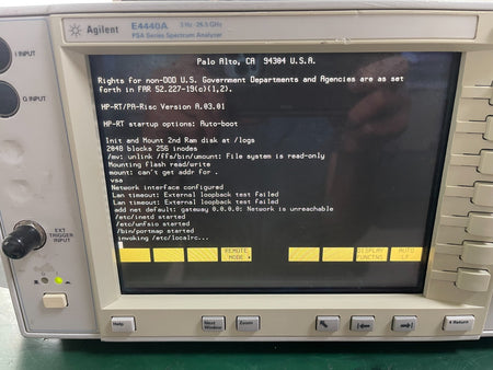 Agilent E4440A 3Hz-26.5GHz PSA Spectrum Analyzer  _ 3981