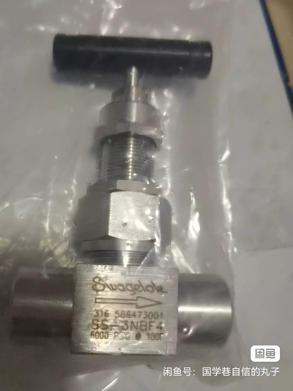 1 PC NEW SS-3NBF4 High Pressure Valve #B8119 CL