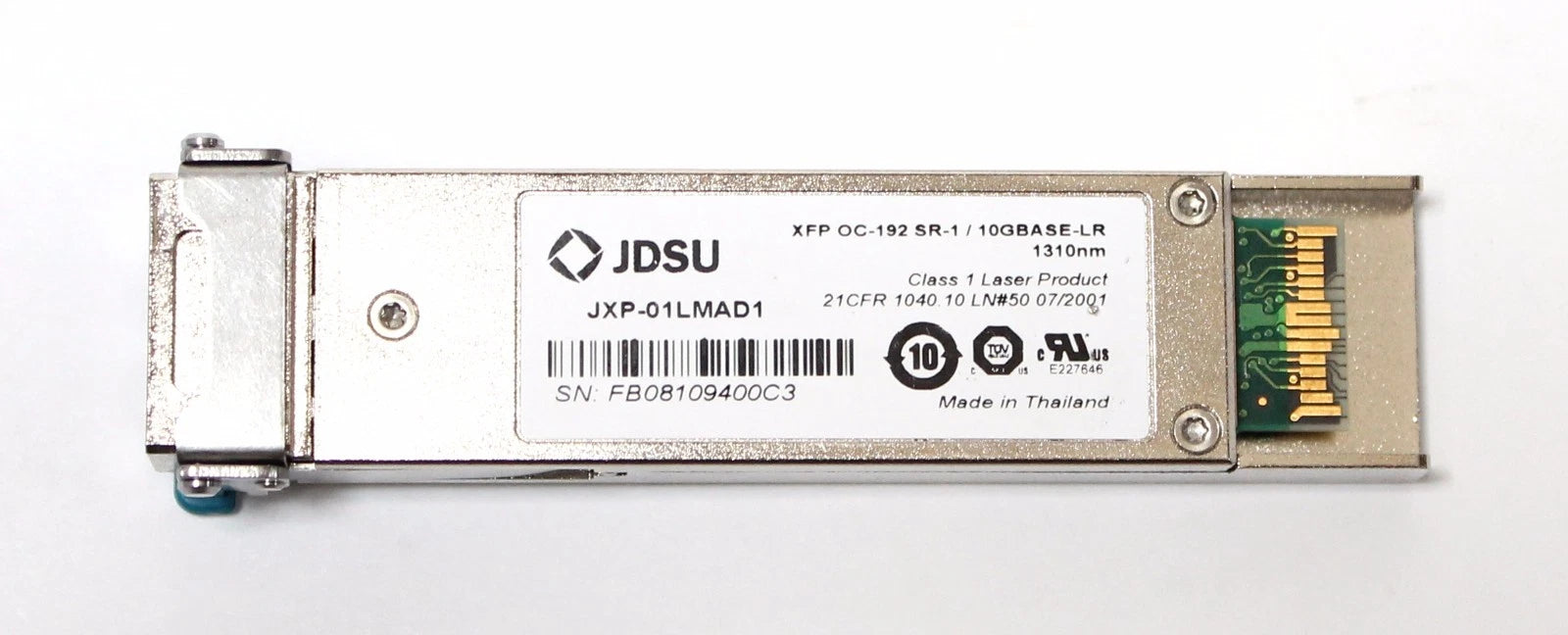 JDSU JXP-01LMAD1 XFP OC-192 SR-1 / 10GBASE-LR  Optic Transceiver 1310nm