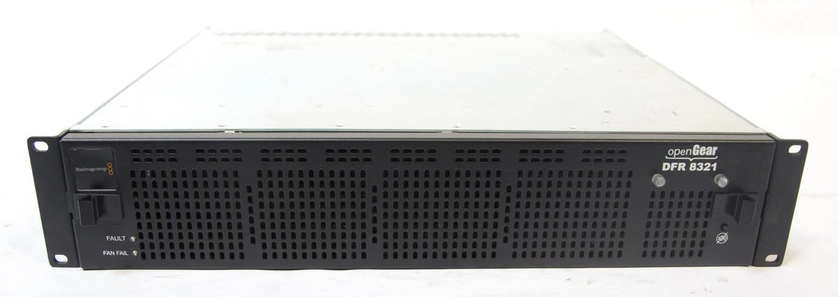 Blackmagic Design OpenGear DFR-8321 2RU Module Frame w SDI to Analog Converters
