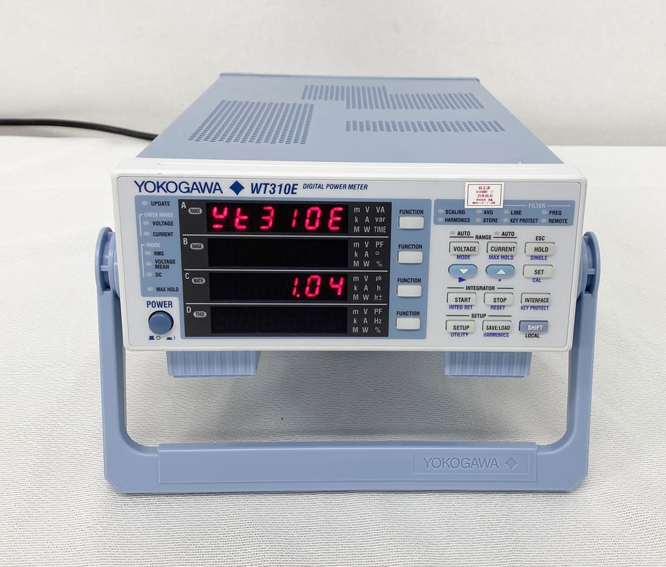 Yokogawa WT310E Digital Power Meter
