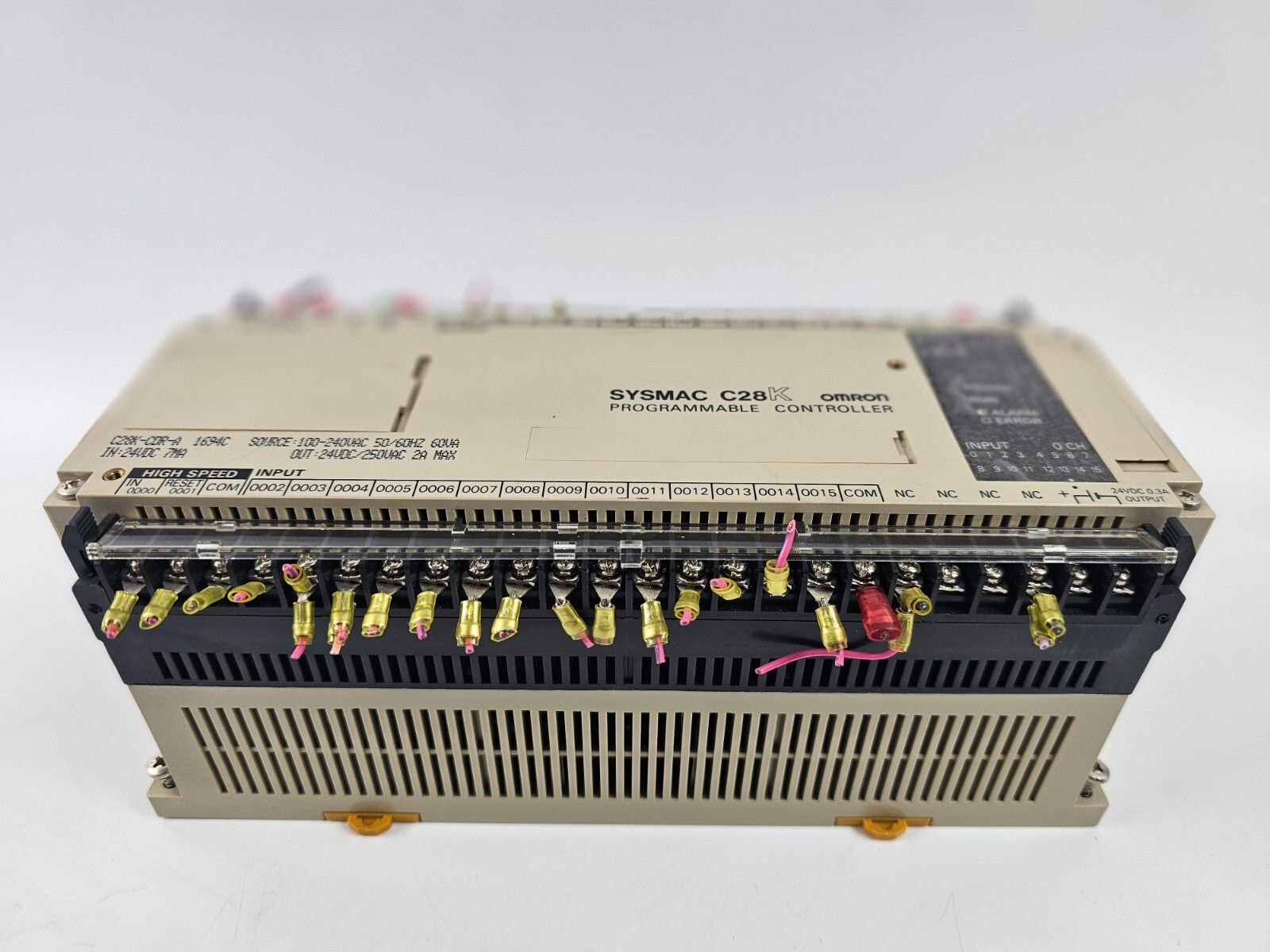 Omron SYSMAC 28K Programmable Controller