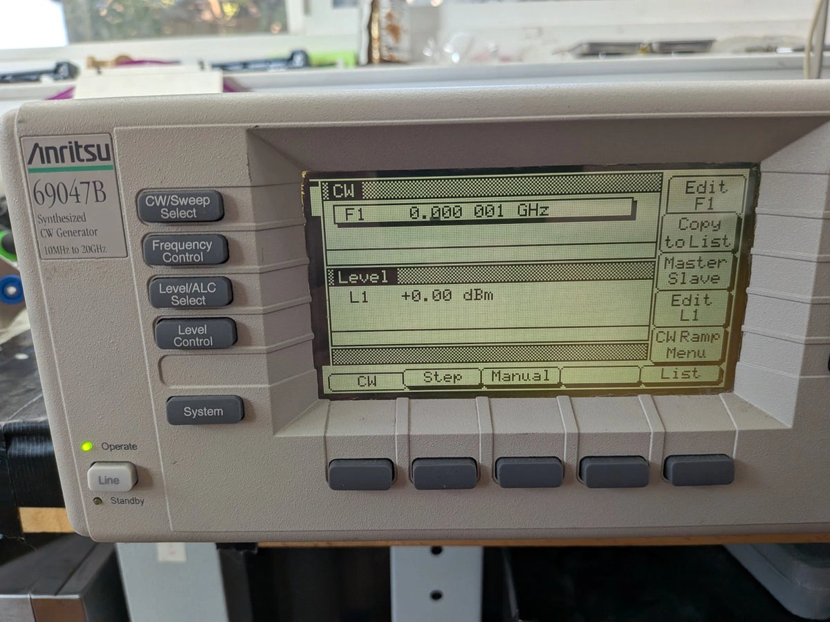 Anritsu 69047B Signal Generator 10Mhz-20/40 GHz Custom! Low Phase Noise!