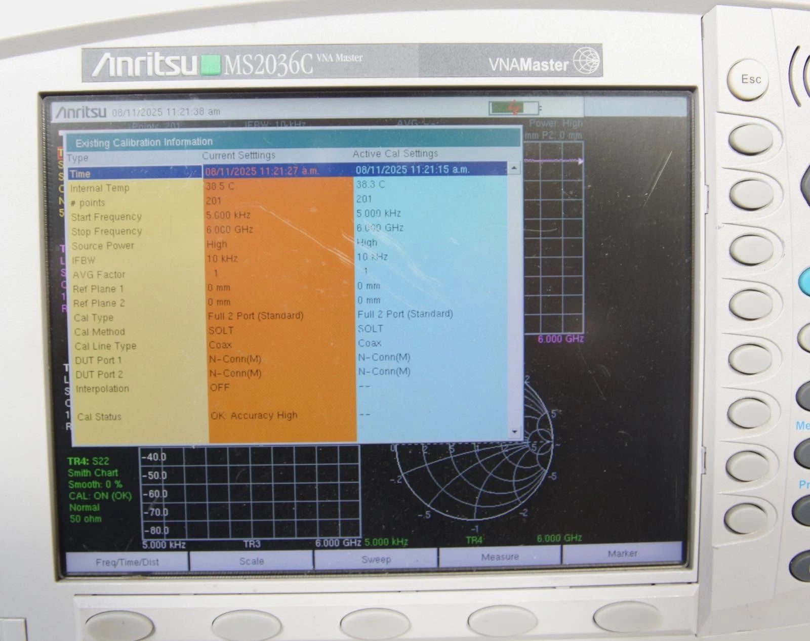 Anritsu MS2036C VNA Master 9MHz to 9GHz Vector Network Analyzer OPT 2/10/15