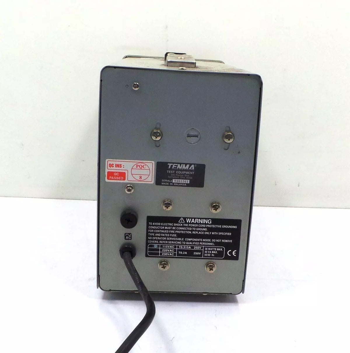 TENMA Oscilloscope 72-6602 