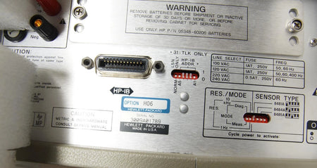 HP 5347A 10Hz-20 GHz Counter & Power Meter with 8481D / 8481A Power Sensors