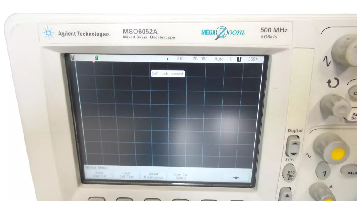 AGILENT MSO6052A Mixed Signal Oscilloscope 500MHz 4GSa/s 