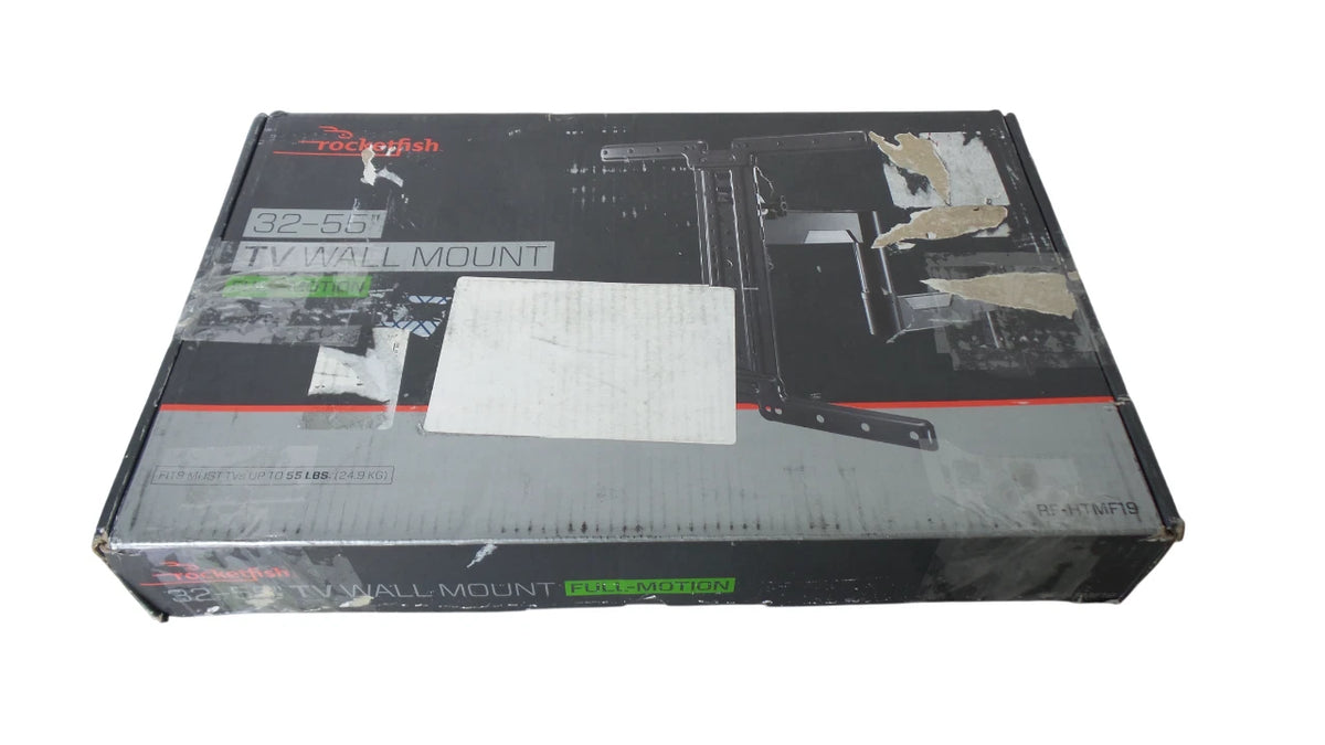 ROCKETFISH RF-HTMF19 Full-Motion TV Wall Mount 32"-55" - Free Shipping